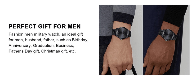 LN LENQIN Mens Watches Waterproof Stainless Steel Watch for Men Analog Quartz Fashion Business Designer Wristwatch