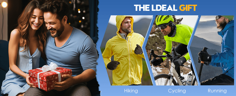 Bruvoalon Winter Gloves for Women & Men, 3M Thermal Insulation, Lycra Fabric, Touchscreen, Anti-Slip