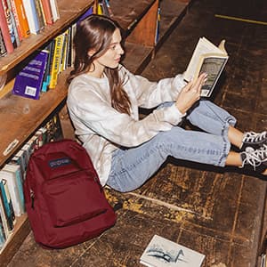 JanSport SuperBreak One Backpacks - Durable, Lightweight Bookbag with 1 Main Compartment, Front Utility Pocket with Built-in Organizer - Premium Backpack, Black