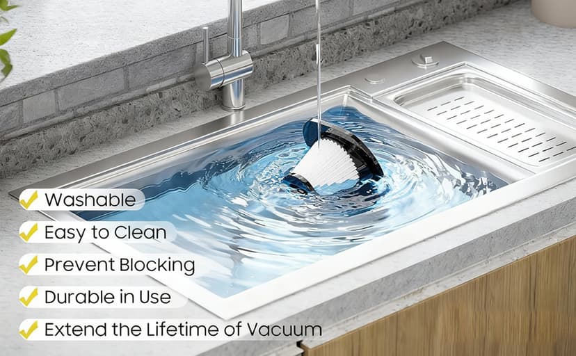 BOYMOO Car Vacuum Cleaner – 9000PA High Power Suction, DC 12V Portable Handheld Auto Vacuum with Attachments, Mini Car Interior Cleaner for Pet Hair, Dust, Crumbs, and Debris (Midnight Black)