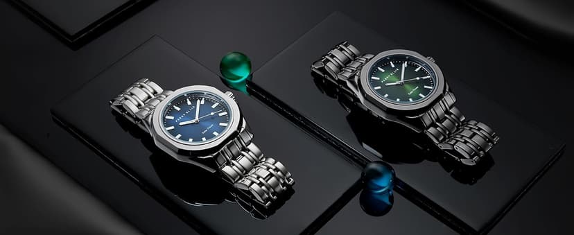 Perry Ellis Solar Powered Mens Watch | Steel Mesh Band | Water-Resistant Analog Wrist Watches for Men | 43mm Case | Aluminum Tachymeter Bezel | Elegant Gift for Man