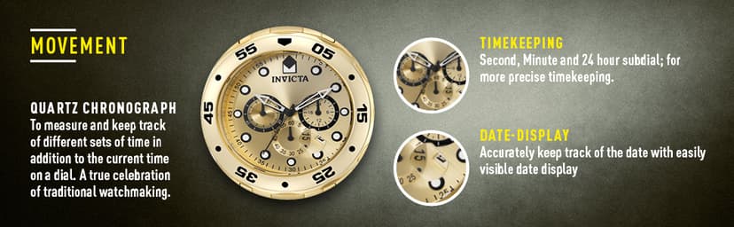 Invicta Men's Pro Diver Collection Chronograph Watch