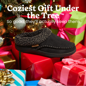 Dearfoams Men’s Brendan Indoor/Outdoor Breathable Memory Foam Clog House Shoe with Wide Widths Slipper