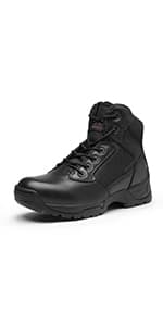 NORTIV 8 Men's Lightweight Military Tactical Work Boots Outdoor Hiking Motorcycle Combat Boots