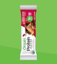 Orgain Organic Vegan Protein Bars, Peanut Butter Chocolate Chunk - 10g Plant Based Protein, Low Calorie Healthy Snacks, No Lactose or Soy Ingredients, Gluten Free, Non-GMO - 1.41 Oz (Pack of 12)