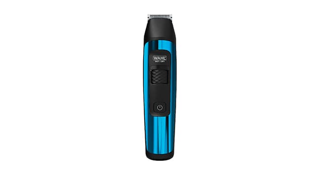 Wahl Manscaper® Total Body Grooming and Your Hair Down There Rechargeable Deluxe Hair Trimmer and Shaver with Safe-Touch Detachable Stainless Steel Precision Blades - Model 5708