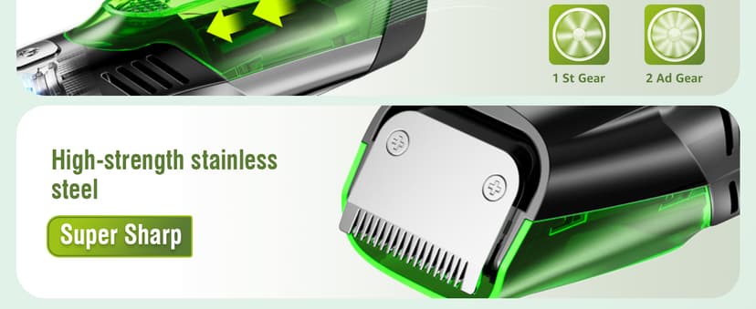 SHPAVVER Beard Trimmer for Men: Vacuum Trimmer for Less Mess -IPX7 Waterproof- Rechargeable Electric Beard Cutting Kit with Adjustable Length Comb-Built-in Vacuum for Mustache -Gift for Men