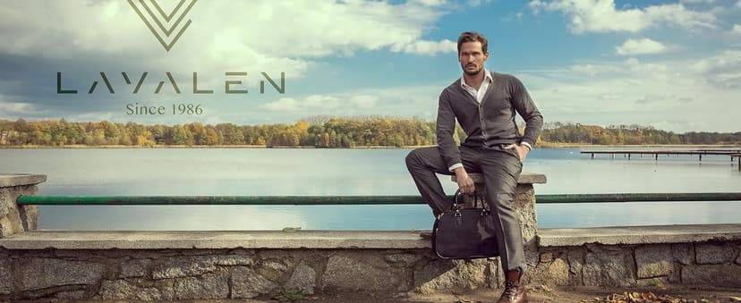 Lavalen Soft Leather Wallet for Men – Genuine Bifold with Zipper Coin Pocket – Holds Bills, Credit Cards, Coins – RFID Blocking Protection – Stylish, Durable & Practical Leather Wallet for Men