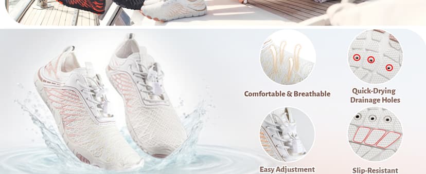 ELETON Hike Barefoot Shoes Womens Men Footwear,Pro-Healthy&Non-Slip Water Shoe for Women Men, Wide Toe Running Shoes Boots Sneakers Unisex