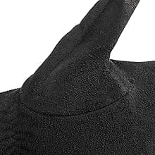 alqqas Winter Fashion Leather Gloves for Men, Finger Touchscreen Texting Wool Lined Warm Windproof Suede Driving Gloves