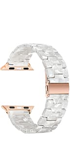 TRUMiRR Band Sets for Apple Watch 11 10 42mm / 9 8 7 41mm Rose Gold Women, 2 Pack Solid Stainless Steel Watchband + Mesh Strap for iWatch SE 3 2 Series 6 5 4 3 2 1 40mm 38mm