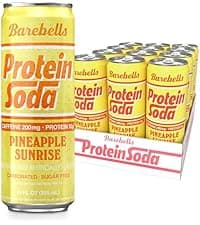 Barebells Protein Bars Cookies & Cream - 12 Count, 20g High Protein Treats - Chocolate Nutrition Bar with 1g Total Sugars - On-The-Go Breakfast or Post-Workout Snack