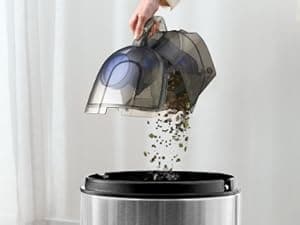 Aspiron Canister Vacuum, Upgraded 1600W Bagless Canister Vacuum Cleaner, Auto Cord Rewind, H13 HEPA Filter, 4Qt Large Capacity, 5 Tools for Hard Floors, Carpet, Pet, Upholstery, Tiles, Sapphire