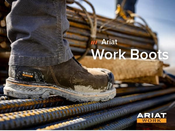 Ariat Men's Groundbreaker Wide Square Toe Steel Toe Work Boot