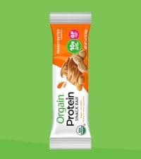 Orgain Organic Vegan Protein Bars, Peanut Butter Chocolate Chunk - 10g Plant Based Protein, Low Calorie Healthy Snacks, No Lactose or Soy Ingredients, Gluten Free, Non-GMO - 1.41 Oz (Pack of 12)