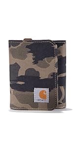 Carhartt Men's Durable Oil Tan Leather Wallets, Available in Multiple Styles
