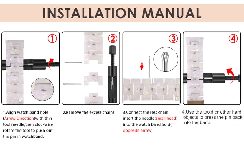 V-MORO Resin Band Compatible with Apple Watch Series 7/8/9/10/11 41/40/38/42mm, Women Fashion Strap for iWatch Series 6/5/4/3/2/1/SE, Lightweight Bracelet Wristband Replacement, Ivory White-Rose Gold