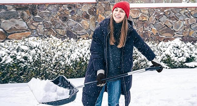 HANDLANDY 2 Pairs Waterproof Work Gloves for Cold Weather, Insulated Winter Freezer Work Gloves with Grip for Men & Women