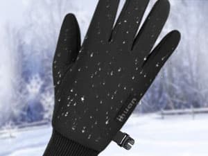 ihuan Winter Waterproof Gloves Cold Weather - Snow Ski Windproof for Men Women, Warm Touchscreen Thermal for Running Cycling