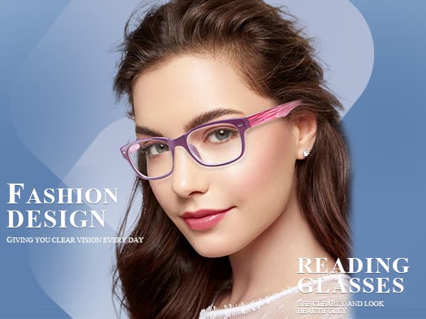 BLOEXCLU 6 Pack Reading Glasses for Women Men Blue Light Blocking Spring Hinge Computer Readers, Anti Eyestrain/Glare