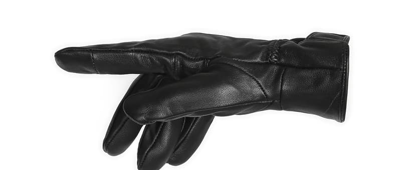 REED Men's Genuine Leather Warm Lined Driving Gloves - Touchscreen Texting Compatible