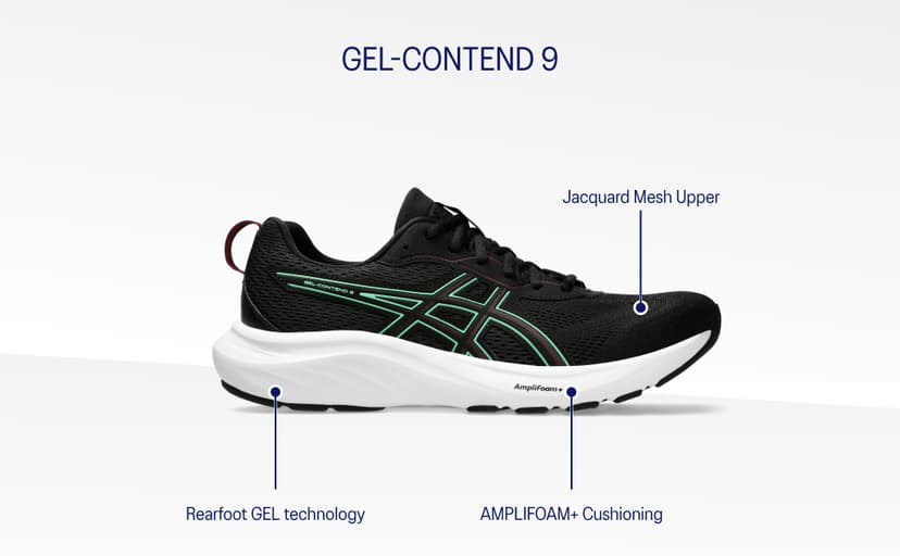 ASICS Men's Gel-Contend 9 Running Shoes