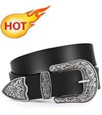 BELTROAD Rhinestone Belt Goth Bling Belts for Women and Men Western Cowboy Cowgirl Belts for Jeans, Halloween Belt