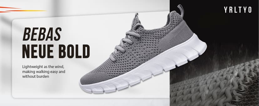 YRLTYO Mens Running Shoes Slip On Tennis Walking Sneakers Workout Athletic Lightweight Casual Sport Shoes