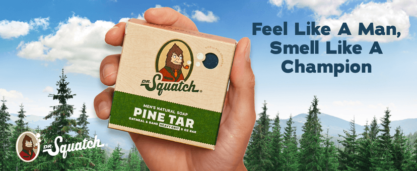 Dr. Squatch 2025 Holiday Bundle - Men's Natural 4 Soap and 4 Deodorant Gift Set - Cold Process Soap with No Harsh Chemicals + Odor-Squatching, Aluminum Free Deodorant