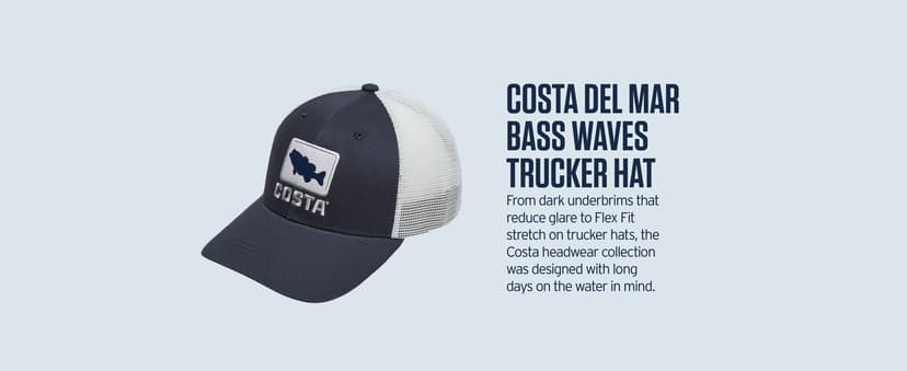 Costa Del Mar Mens Chatham Trucker Hat
