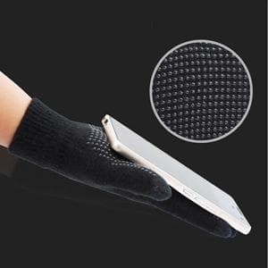 HINDAWI Winter Hat Scarf Gloves Slouchy Beanie Snow Knit Skull Cap Touch Screen Mittens Circle Scarves for Women Men