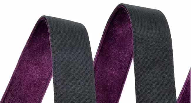 Nefelibata Guitar Strap,Double Full-Grain Leather Ends,Vintage Velvet Strap/FREE BONUS-4 Picks+Strap Locks+Strap Button,Gift For Bass,Electric&Acoustic Guitars(Vintage Coffee Brown)