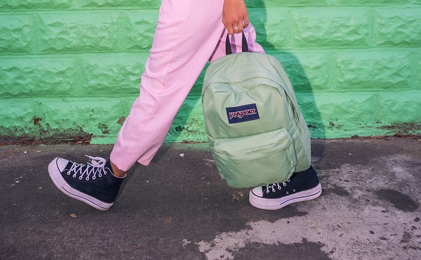 JanSport SuperBreak One Backpacks - Durable, Lightweight Bookbag with 1 Main Compartment, Front Utility Pocket with Built-in Organizer - Premium Backpack, Black