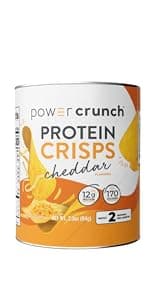 Power Crunch Whey Protein Bars, High Protein Snacks with Delicious Taste, Strawberry Cream, 1.4 Ounce (12 Count)