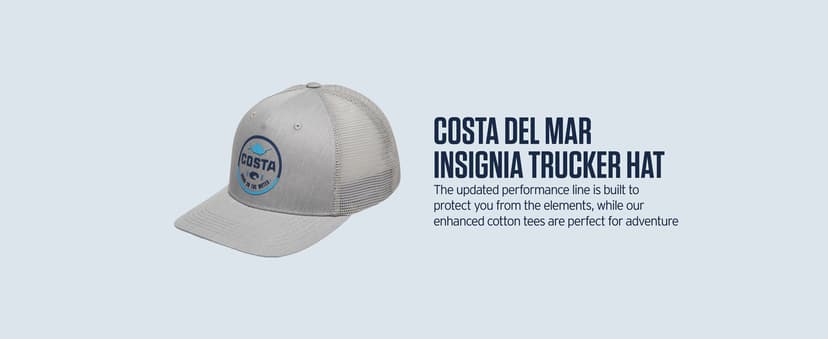 Costa Del Mar Mens Chatham Trucker Hat