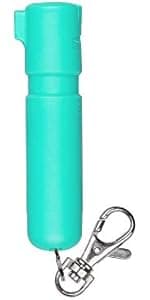 SABRE Pepper Spray - Fast Flip Top, Snap-Clip Keychain, Easy to Use & Carry, Maximum Police Strength OC Spray With UV Dye For Self Defense, 10 Second Spray Time, Finger Grip for Faster Aim,0.54 fl oz