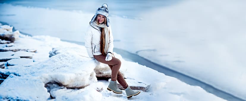 Brykan Winter Hiking Boots Women Waterproof Snow Ankle Booties Work Boots Warm Fur Lined Trekking Shoes Winter Lace up Booties for Women