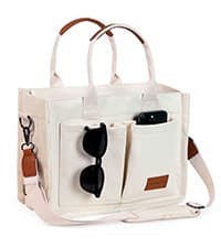 FIORETTO Women's Gym Duffle Bag with Shoes Compartment, 37L Capacity, Ideal for Travel, Gym, Sports, Duffel, Weekender