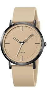 BESTKANG Fashion Simple Analog Quartz Wrist Watches Silicone Strap Waterproof Watch Women Watches Men Sports Watches