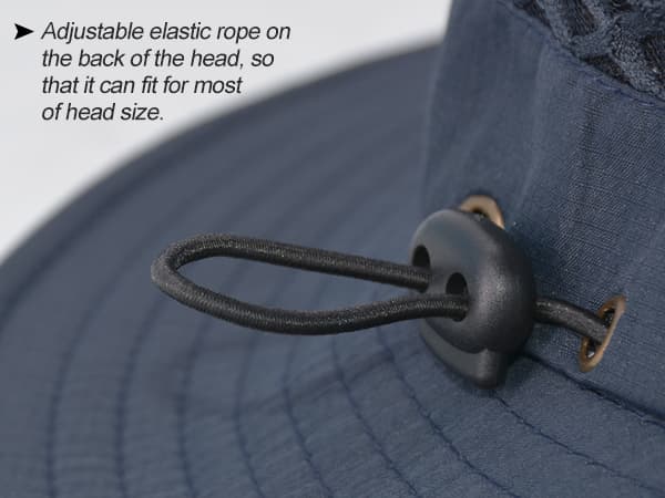 Sireck Fishing Hat, UPF50+ Wide Brim Sun Hat for Men Women, UV Protection Hiking Beach Bucket Hats Summer Safari Hat