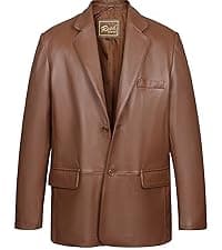 REED Men's Genuine Leather Warm Lined Driving Gloves - Touchscreen Texting Compatible