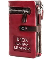 Lavalen Soft Leather Wallet for Men – Genuine Bifold with Zipper Coin Pocket – Holds Bills, Credit Cards, Coins – RFID Blocking Protection – Stylish, Durable & Practical Leather Wallet for Men