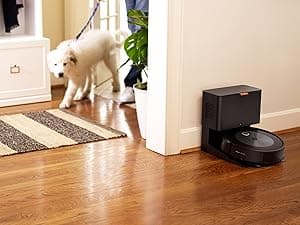 iRobot Roomba j6+ Self-Emptying Robot Vacuum – Identifies and Avoids Pet Waste & Cords, Empties Itself for Up to 60 Days, Smart Mapping, Compatible with Alexa, Ideal for Pet Hair