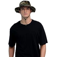 ZOORON Sun Hats for Men Women Bucket Hat UPF 50+ Boonie Hat Foldable UV Protection Hiking Beach Fishing Summer Safari