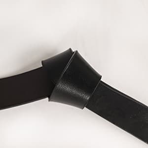 Aurolran Men&Womens Leather Dress Belt Business Automatic Buckle Belt Color-Black Silver Gold