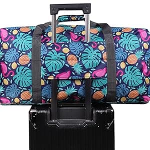 woogwin Travel Duffel Bag Large Foldable Waterproof Overnight Bag for Beach Swim Bags Pool Sports Gym