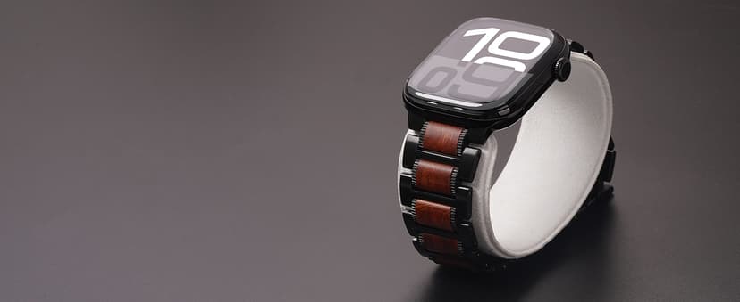 iiteeology Lightweight Stainless Steel Band Designed for Apple Watch Series 1-11, 42mm, 41mm, 40mm, 38mm, SE2&SE3, Replacement iWatch Bands for Women, Rose Gold