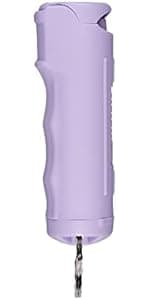 SABRE Pepper Spray - Fast Flip Top, Snap-Clip Keychain, Easy to Use & Carry, Maximum Police Strength OC Spray With UV Dye For Self Defense, 10 Second Spray Time, Finger Grip for Faster Aim,0.54 fl oz