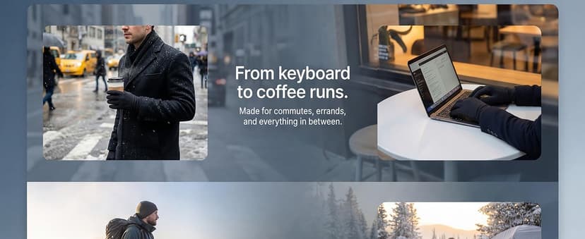 Aerynx Winter Gloves Women Men Cold Weather Touch Screen 3-Layers Liner Glove for Running, Cycling, Biking, Hiking, Driving