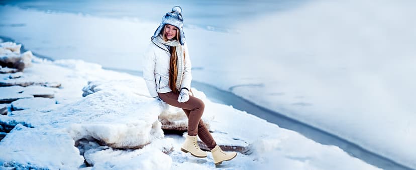 Brykan Winter Hiking Boots Women Waterproof Snow Ankle Booties Work Boots Warm Fur Lined Trekking Shoes Winter Lace up Booties for Women